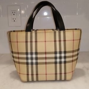 Burberry Vintage Nova Check Mini Tote